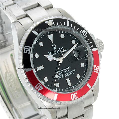 rolex submariner rojo y negro|Submariner .